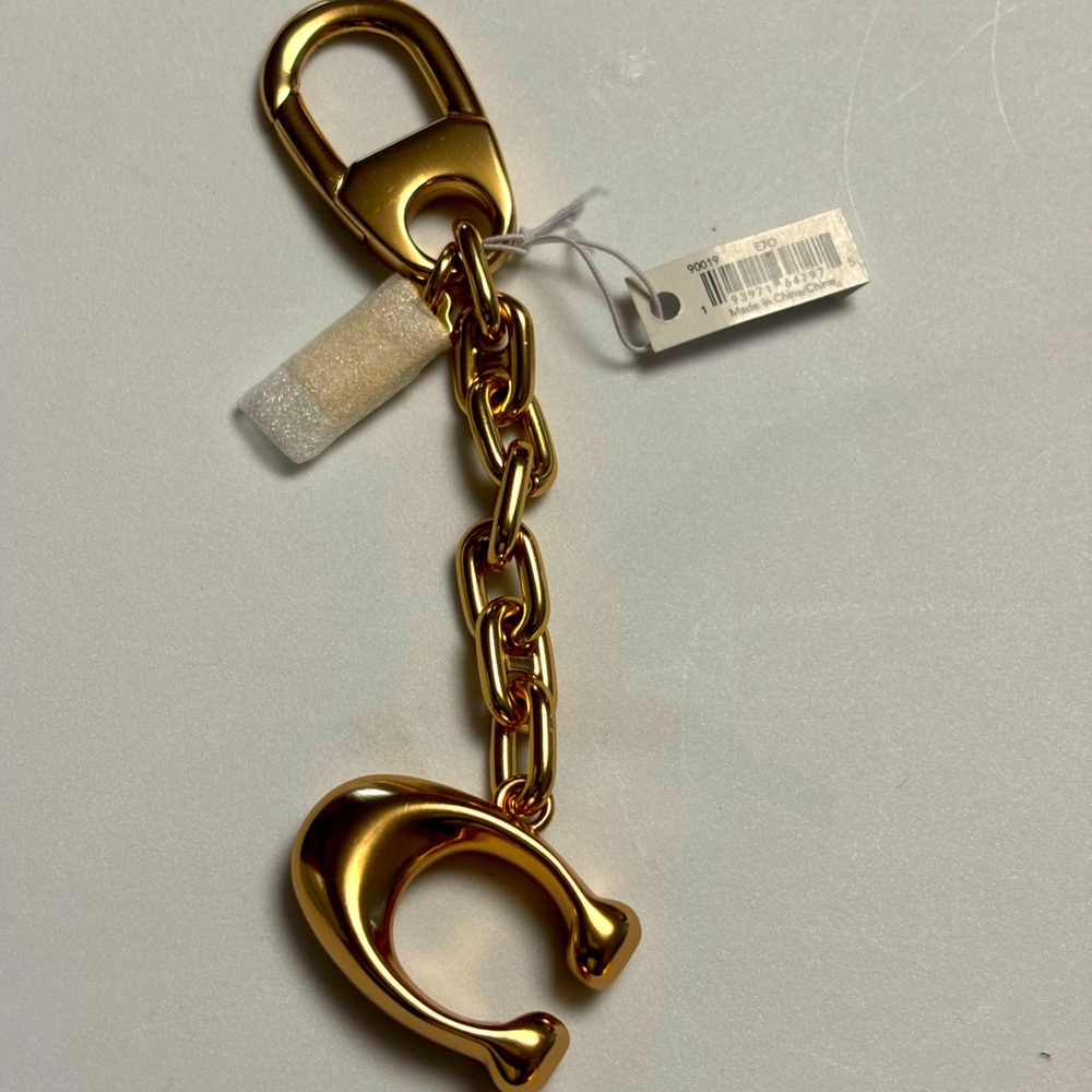 Vintage NWT Coach Signature Bag Tag